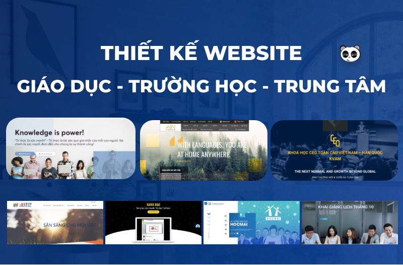 thiết kế website miễn phí cho trường học